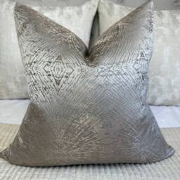 Mink Bronze Cushion Cover Prestigious Textiles Fabric Luxury Decorative Pillow Case Double Sided Handmade in UK Sofa - Bed Decor - thumbnail 2