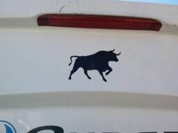Bull Decal Wall Art Decor Sticker Car Van Bonnet Vinyl Graphic Window Sign Motorhome Campervan Charging