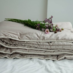 Twin Size Summer Wool Blanket For Nontoxic Bedroom Using Organic - Us Duty Paid - thumbnail 2