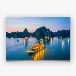 Ha Long Bay Print - Vietnam Photography Wall Art Relaxed Seaside Decor - thumbnail 3