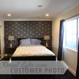 Tiny Cloud Wall Decals - Custom Vinyl Pattern Stickers - thumbnail 2