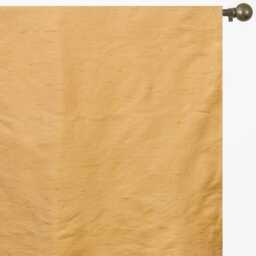 Light Gold 100% Pure Silk Dupioni Curtain Panels - Rod Pocket, Grommet, Box Pleat, Three Pinch Tab Top & Plain Ring Top - thumbnail 3