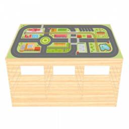 Play Foil/Furniture Foil For Ikea Trofast Holz City Life Sticker Children's Room Play Table - Furniture Not Included