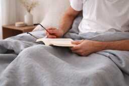 Luxury Linen Bedding - 100% Duvet Cover, Handmade, Breathable Natural Flax, Custom Size Available
