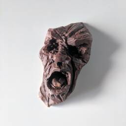 stress Talisman - Original Handmade Hanging Ceramic Sculpture - thumbnail 3
