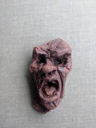 stress Talisman - Original Handmade Hanging Ceramic Sculpture