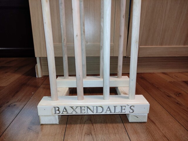 Personalised Wax Welly Wellington Boot Wooden Stand Storage Wellies Rack Outdoor Shoes Organiser Porch Entryway Cabinet Holder - image 1