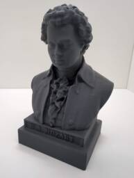 Mozart Bust - Ornament Figure Paintable Art Model Figurine Mythical Fantasy Sci-Fi Perfect Unique Geek Gift Him Her 3D - thumbnail 1