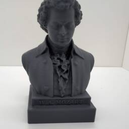 Mozart Bust - Ornament Figure Paintable Art Model Figurine Mythical Fantasy Sci-Fi Perfect Unique Geek Gift Him Her 3D - thumbnail 2