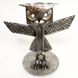 Owl Metal Art - thumbnail 1