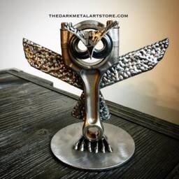 Owl Metal Art - thumbnail 2