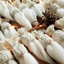 Christmas Gnomes - Macrame Ornaments, Gift Box - thumbnail 4