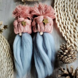 Christmas Gnomes - Macrame Ornaments, Gift Box - thumbnail 3