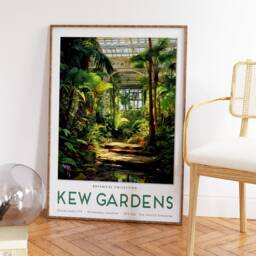 William Morris Print, Kew Gardens London Poster, Vintage Wall Art, Floral A1/A2/A3/A4 - thumbnail 3
