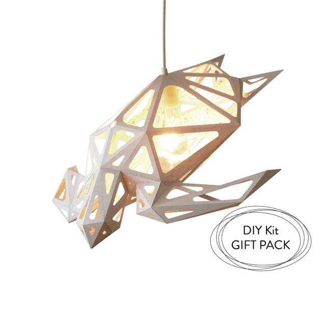 Sea Turtle Lampshade, Polygonal Animals, Diy Paper Sculpture, Geometric Lamp, Kids Room Lighting, Nature Lover Gift, Polygon Animals Art - image 1