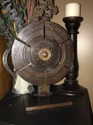 Metal Sculpture, Home Interior, Steel Art, Round Metal Sculpture