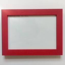 Colorful Wooden Photo Frame Square Profile, Glass Glazed - thumbnail 2