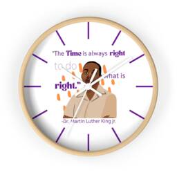 Mlk Wall Clock - thumbnail 4
