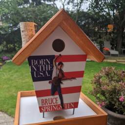 Bruce Springsteen. Born in The U.s.a. Bird Feeder - thumbnail 2