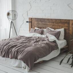 Soft Wash Linen Duvet Cover Set Handmade European Bedding - thumbnail 3