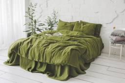 Soft Wash Linen Duvet Cover Set Handmade European Bedding