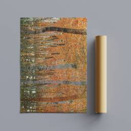 Beech Grove By Gustav Klimt - 1902 - Wrapped Frame Canvas Rolled Photo/Poster Print - thumbnail 3