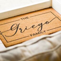 Custom Wedding Gift - Couples For Personalized Doormat New Home - thumbnail 1