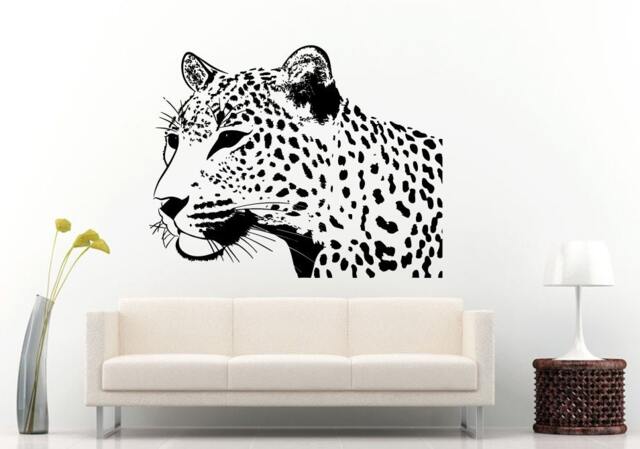 Africa Animal Predator Cheetah Wall Decal Vinyl Sticker Mural Room Decor L740 - image 1