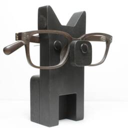 Black German Shepherd Eyeglass Stand/Glasses Holder - thumbnail 2