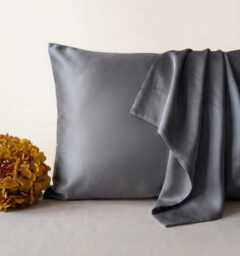 Mulberry Silk Pillowcase 22 Momme, Envelope Closure, Oeko-Tex Certified - thumbnail 1