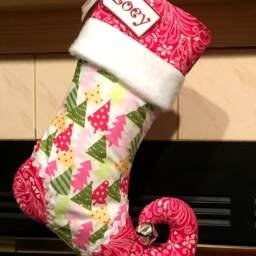 Personalized Christmas Stocking - Elf Stocking - thumbnail 2