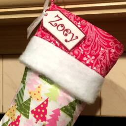 Personalized Christmas Stocking - Elf Stocking - thumbnail 4
