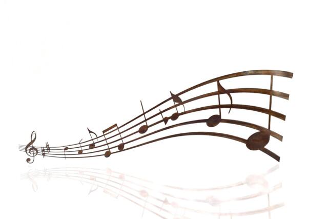 Music Notes Metal Wall Art, Musical Lover, Treble Clef, Woodwind Instruments, Piano Player