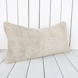 Kilim Lumbar Pillow Cover Vintage Turkish Home Decor - 12x24 Inch - thumbnail 3