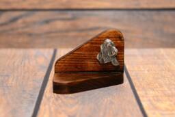 Basset Hound - Wooden Candlestick With Dog, Souvenir, Decoration, Limited Edition, Collection - thumbnail 1