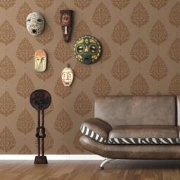 Sari Paisley Allover Stencil - Reusable Wall Pattern Better Than Wallpaper Diy Decor - thumbnail 2