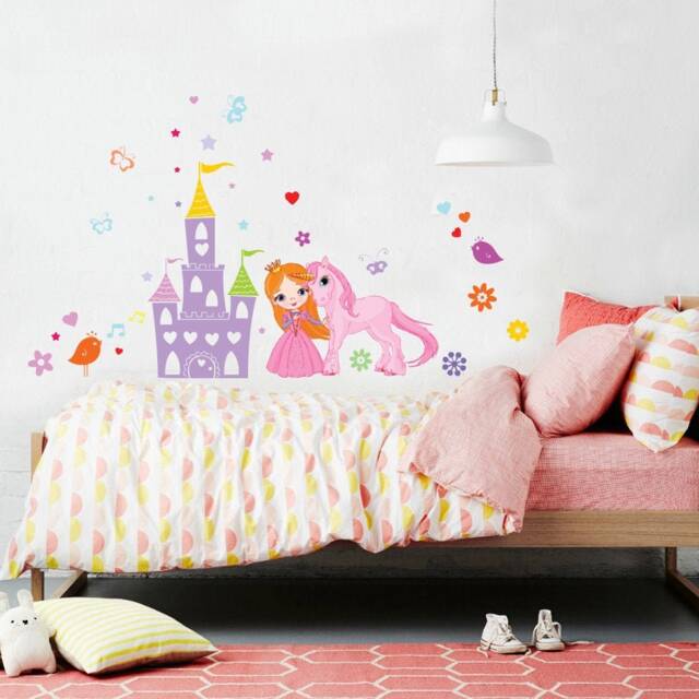 Baby Girl Room Decor, Nursery Decor Princess, Room, Princess Wall Decal - image 1