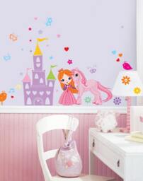 Baby Girl Room Decor, Nursery Decor Princess, Room, Princess Wall Decal - thumbnail 2
