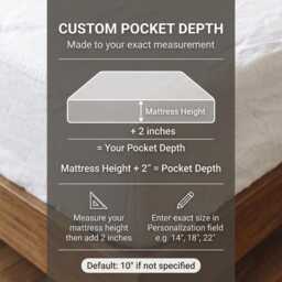 Washed Linen Sheet Set - Fitted, Flat & Pillowcases Queen King Twin Full Custom - thumbnail 4