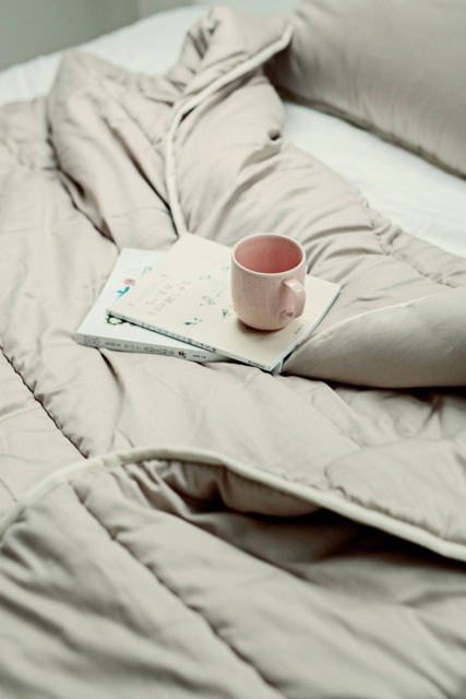Full Size Wool Comforter. Medium Weight Duvet. - Us Duty Paid - image 1