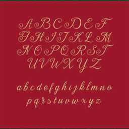 Personalised Christmas Stocking - Red Ornament Design - Large - thumbnail 3