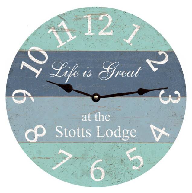 Custom Beach Vacation Clock - Add Your Location - image 1