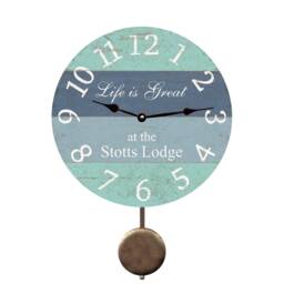 Custom Beach Vacation Clock - Add Your Location - thumbnail 2