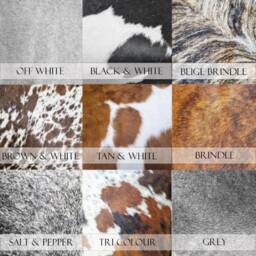 Cowhide Ottoman/Bench 70 - thumbnail 4