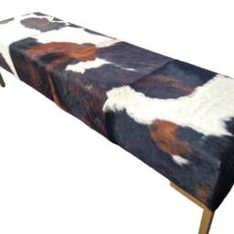 Cowhide Ottoman/Bench 70 - thumbnail 3