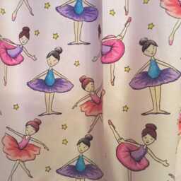 Ballerinas & Stars Valance ~ 41 42 Inches Wide - thumbnail 3