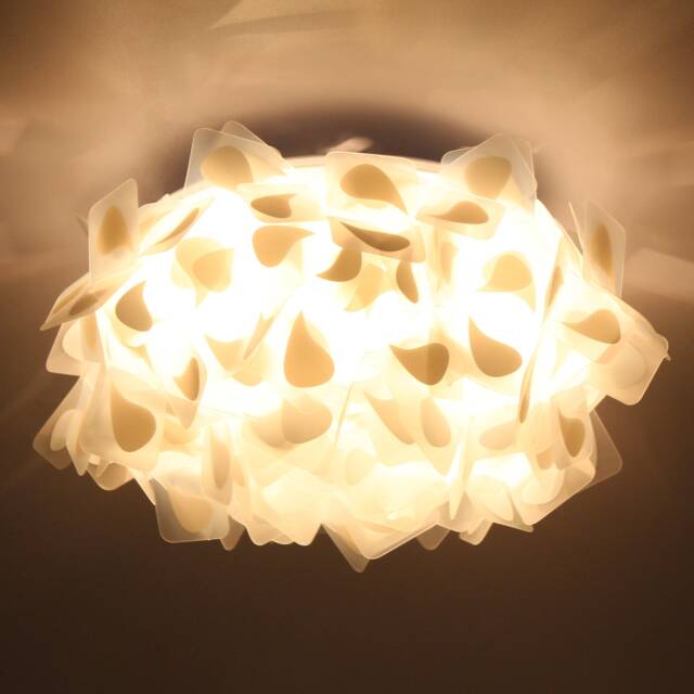 White Water Drop Flush Mount Ceiling Lamp Modern Lighting - ??50cm - image 1