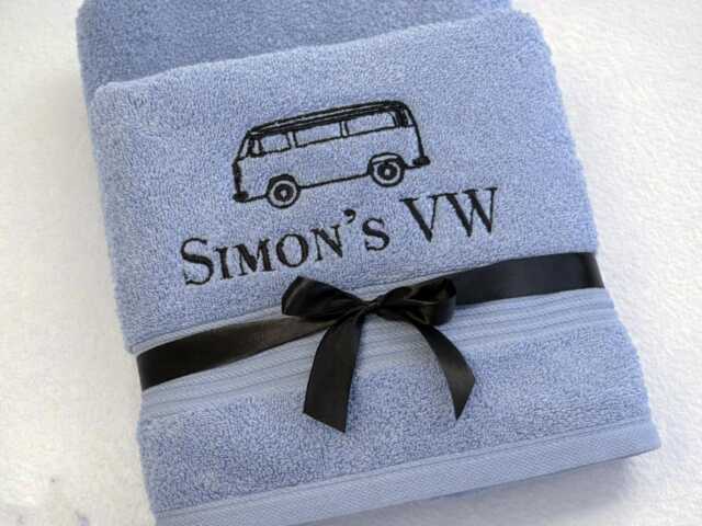 Personalised Towel Uk, Logo Embroidery, Personalised Design, On Towel, Embroidered Face Cloth, Hand Bath Sheet - image 1