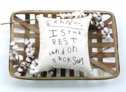 Handwriting Pillow, Remembrance Gifts For Sister, Loved Ones - thumbnail 1