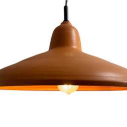 Industrial Ceramic Black Pendant Lamp - thumbnail 2